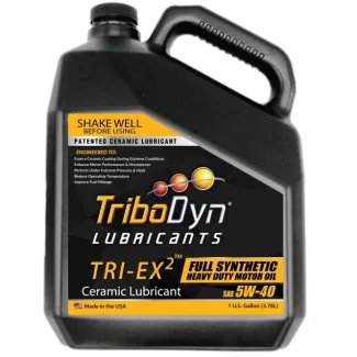 TriboDyn TRI-EX2 5W-40 Full Synthetic Heavy-Duty Motor Oil (3.785 L)