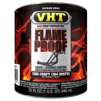 VHT Flameproof flat black can
