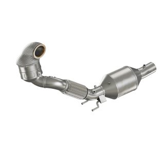 HJS Downpipe+OPF Ø76 mm Audi TT III / Leon Cupra III / Skoda Octavia III RS / Golf VII-TCR, ECE-Euro 6d