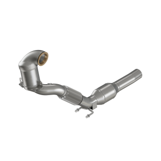 HJS Downpipe Ø76 mm VW Polo VI GTi  ECE, Euro 6b