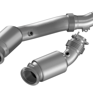 HJS Downpipe Ø80/65 mm BMW M3/M4, ECE-Euro 6