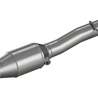HJS Downpipe Ø70 mm Ford Focus RS MK2, ECE-Euro 6