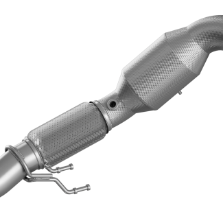 HJS Downpipe Ø76 mm Ford Focus RS MK III, ECE-Euro 6