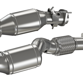 HJS Downpipe+OPF Ø76/70 mm BMW M3 / M4 / X3 / X4, ECE-Euro 6d