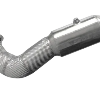 HJS Downpipe Ø89/76 mm MB AMG A45 / CLA45 / GLA45, ECE-Euro 6