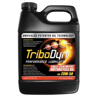 TriboDyn 20W-50 JASO MA2 Fully Synthetic Motorcycle Oil (0.946l)