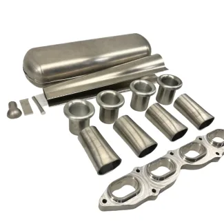 3S-GTE Dual Plenum intake manifold DIY build kit with velocity cones