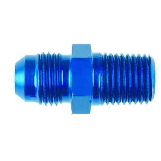 Goodridge AN816 suora JIC–NPT-urosadapteri AN3–1/4 NPT, sininen