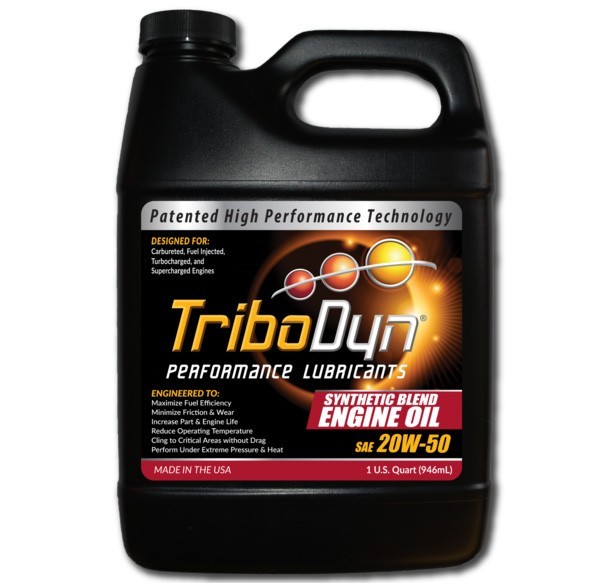 TRIBODYN 20W-50 SYNTHETIC BLEND MOOTTORIÖLJY (0.946 L)