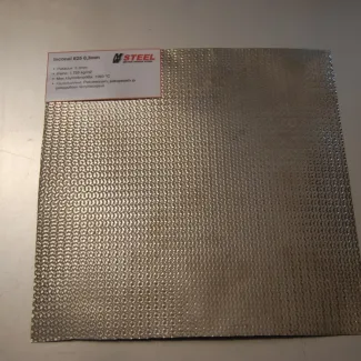 Embossed Inconel 625 LCF thermal insulation foil